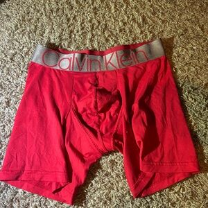 Calvin Klein Red Trunks